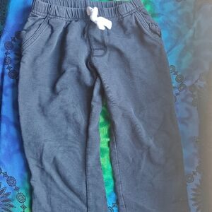 Carter's Charcoal Jogger Pants with White Tie
